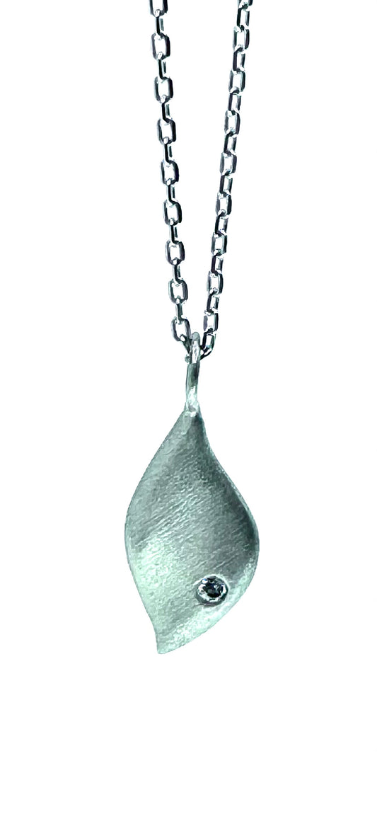 Sterling Silver leaf Necklace